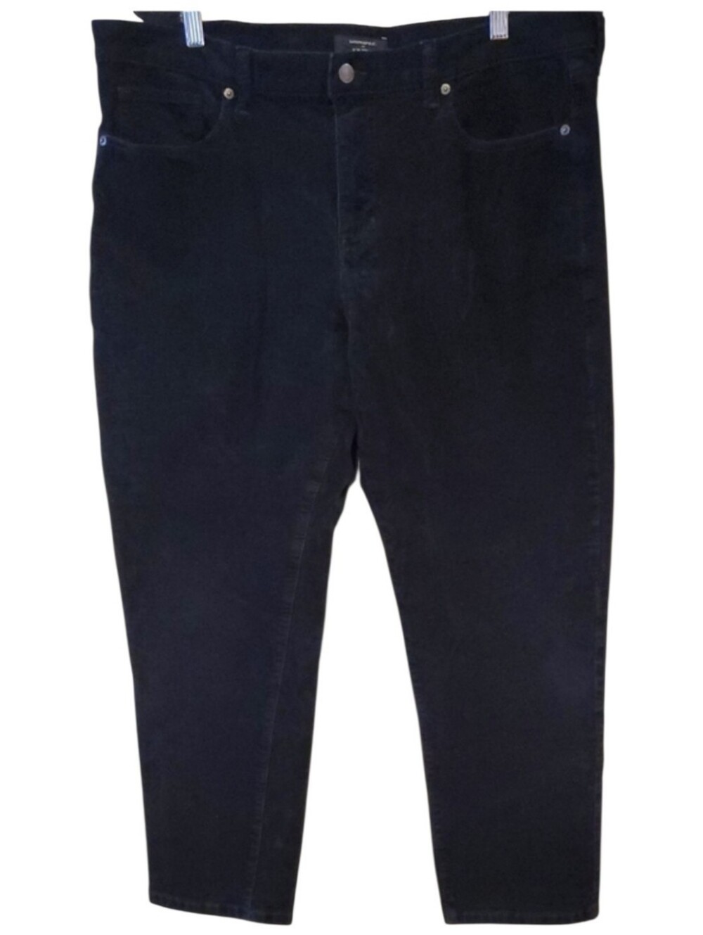 Banana Republic Slim High Rise Corduroy Pants In Navy Size 34